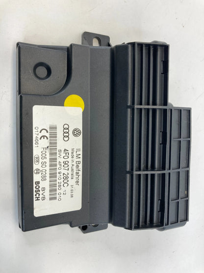 06-08 AUDI A6 3.2L 24V ONBOARD SUPPLY CONTROL MODULE FUSE BOX 4F0-907-280C OEM