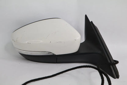 2012-2015 VOLKSWAGEN PASSAT RIGHT SIDE VIEW POWER DOOR MIRROR ASSEMBLY WHITE OEM