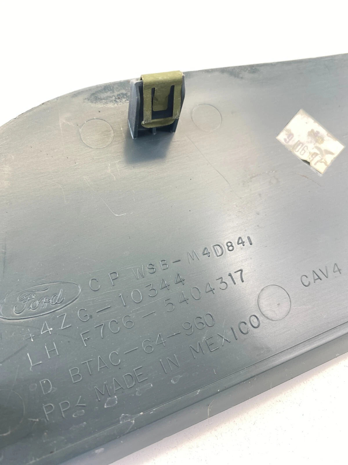 1997-2002 FORD ESCORT DASH LEFT DRIVER SIDE TRIM END COVER OEM F7C6-5404317