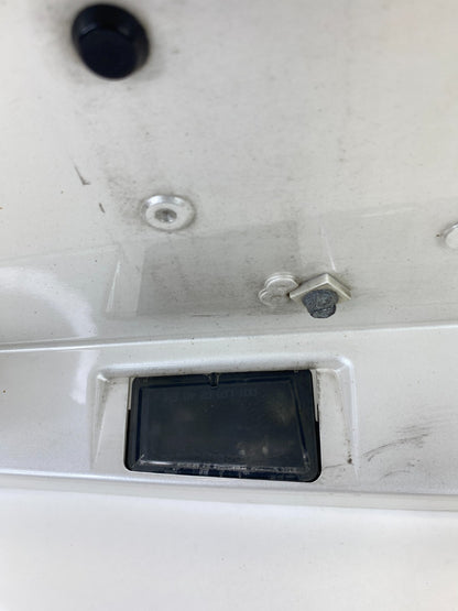 04-09 Cadillac SRX Trunk Lid License Plate Holder W Backup Light Lamp 10387217