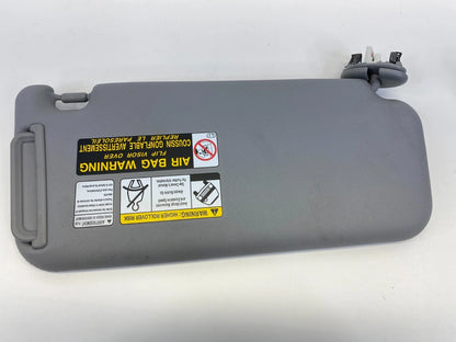 2006-2010 TOYOTA RAV4 GRAY LEFT & RIGHT SUN VISOR PAIR SET W/ VANITY MIRROR OEM