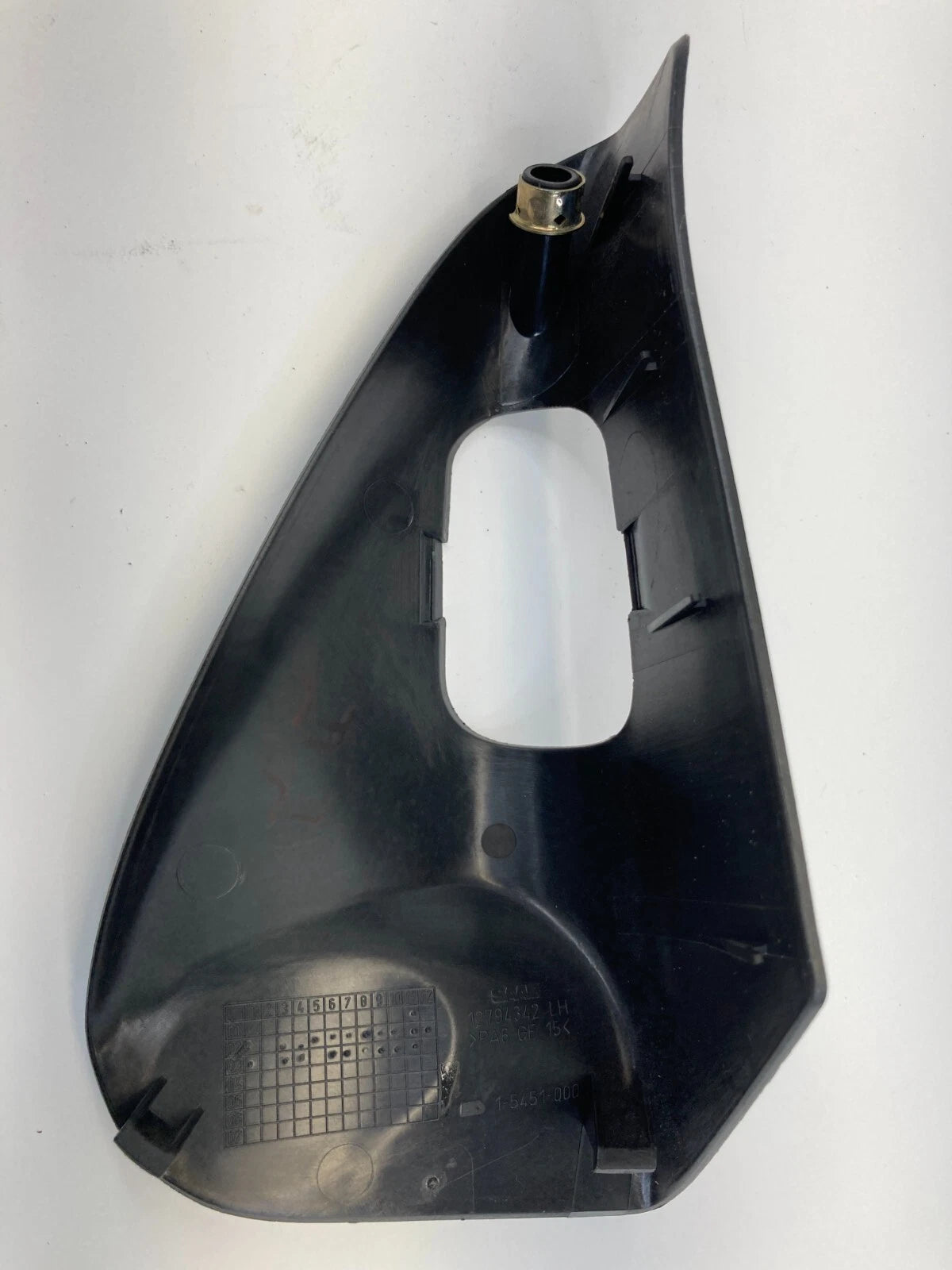 03-11 SAAB 9-3 93 SEDAN FRONT LEFT DRIVER SIDE INNER DOOR CORNER COVER 12794342