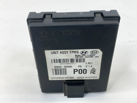 14-16 KIA SOUL TIRE PRESSURE MONITOR SENSOR TPMS CONTROL MODULE 95800-B2000 OEM