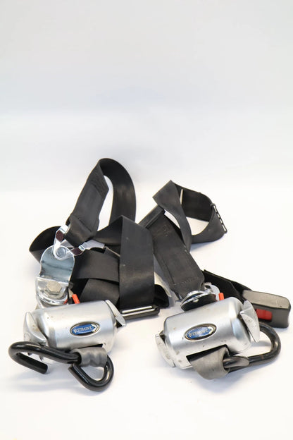 2011-2014 TOYOTA SIENNA Q'STRAINT QRT WHEELCHAIR RETRACTOR TIE-DOWN STRAPS SET