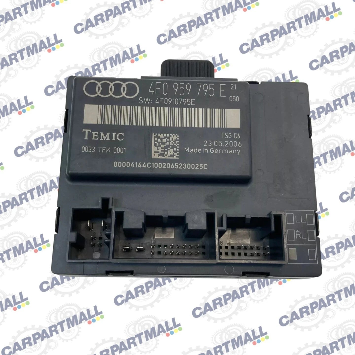 2006 2007 AUDI A6 QUATTRO REAR LEFT SIDE DOOR CONTROL MODULE 4F0-959-795-E OEM