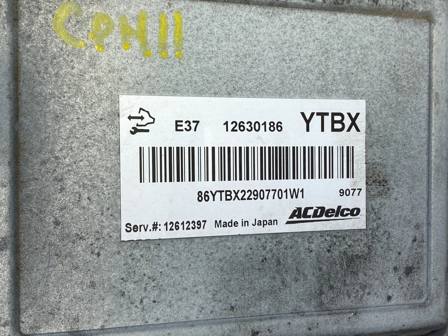 2009-2011 CHEVROLET HHR 2.4L ENGINE COMPUTER CONTROL MODULE ECU ECM 12630186 OEM