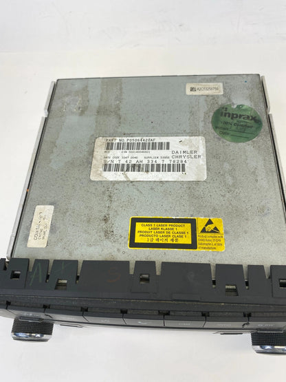 2008 DODGE AVENGER SEBRING MAGNUM RADIO AM/FM CD PLAYER AUDIO RECEIVER 5064420AF