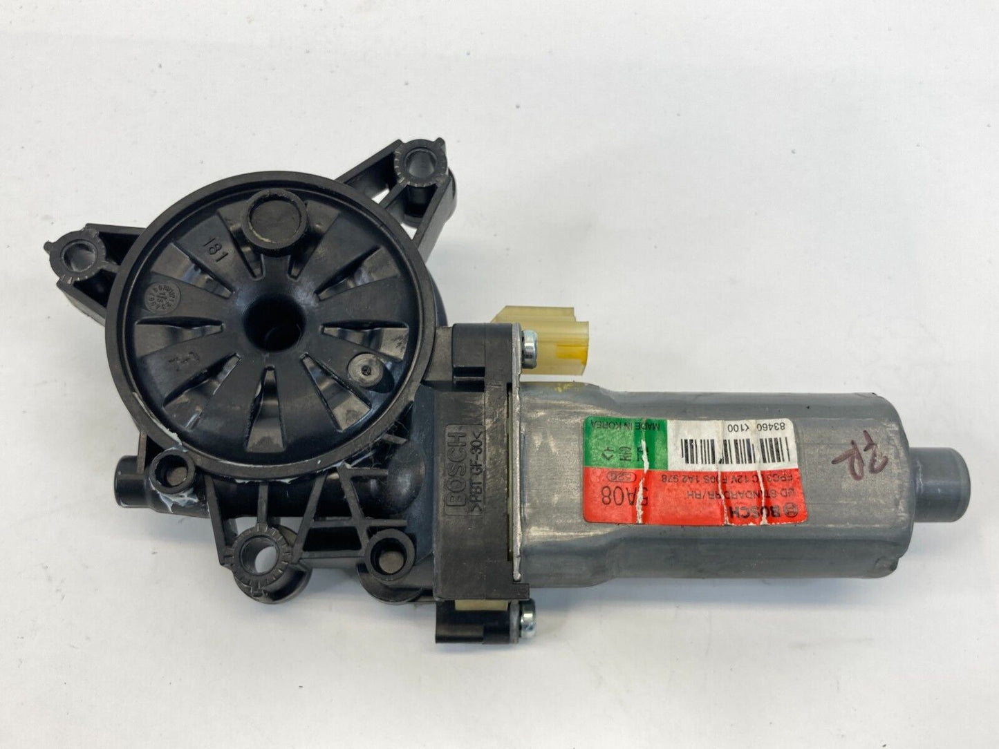 11-16 Hyundai Elantra Rear Right Side Door Power Window Motor RR RH 83460-3X100