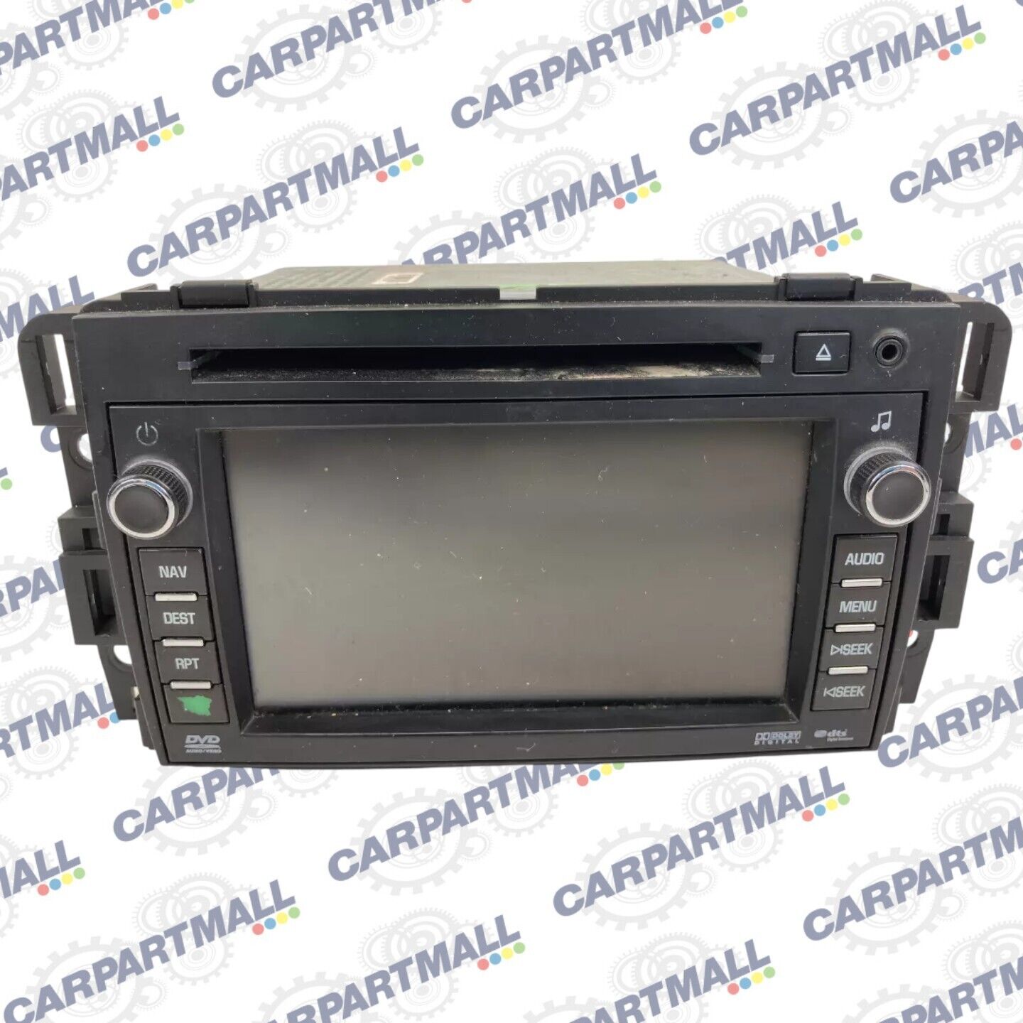 10-12 Buick Enclave Radio AM/FM CD DVD Disc Player Nav Display Screen 20792738