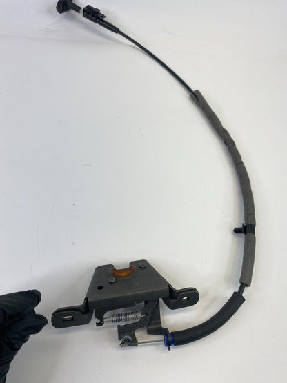11-18 Volkswagen Jetta Rear Seat Folding Latch Lock W/ Release Handle Cable OEM