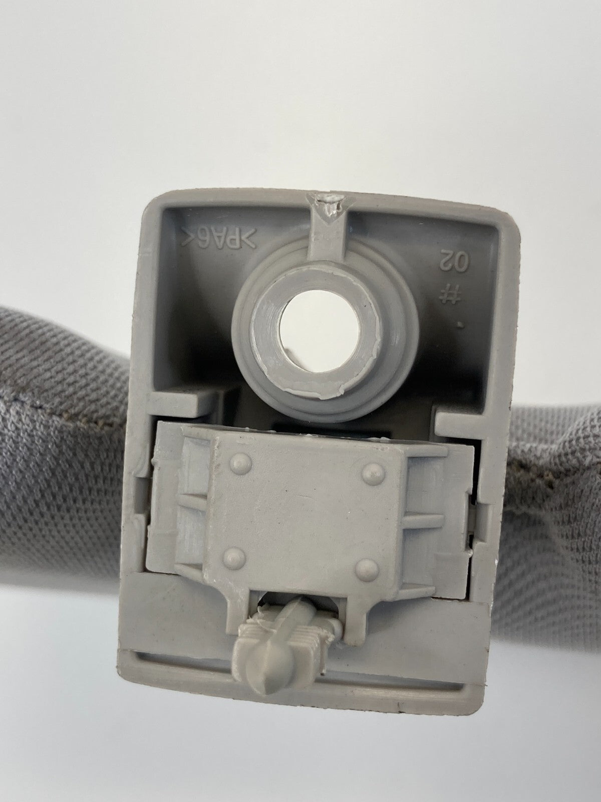 2011-2014 Hyundai Sonata Right Passenger Sunvisor Sun Visor Cltoh Gray OEM