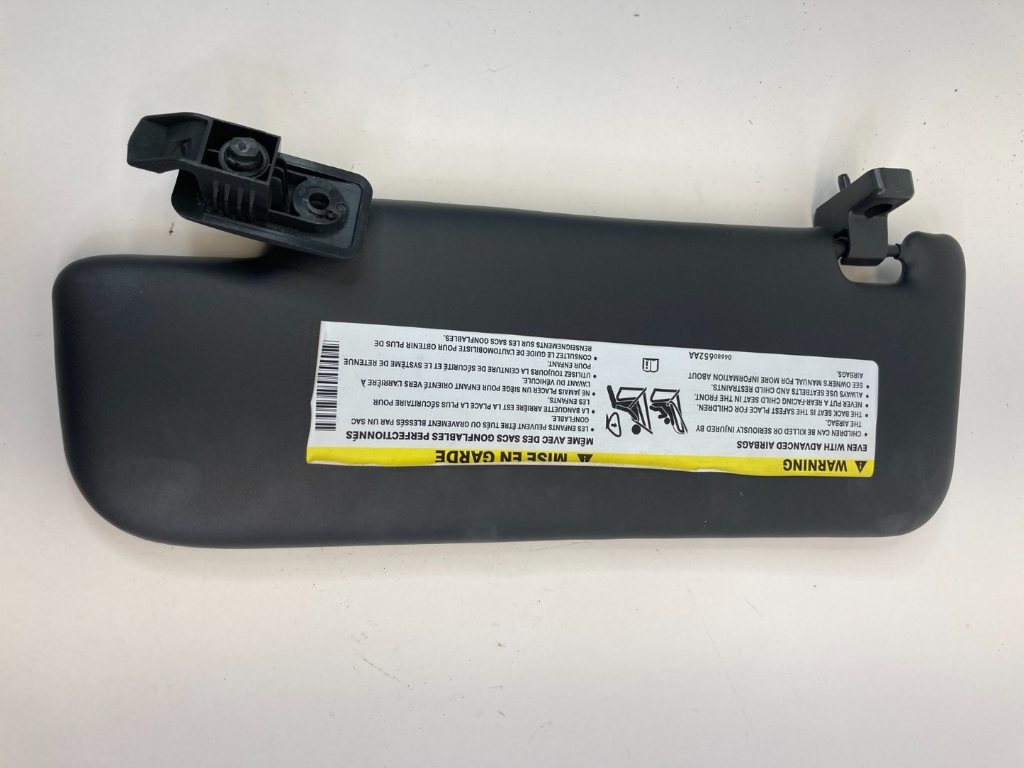 2012-2016 12-16 Fiat 500 Hatchback Right Passenger Sunvisor Sun Visor OEM