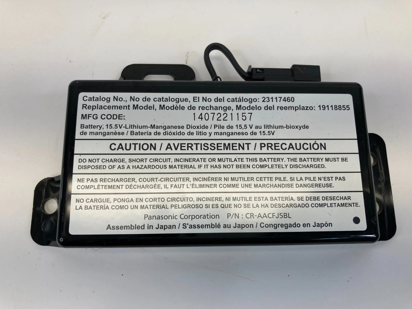 2011-2017 BUICK REGAL ONSTAR COMMUNICATION INTERFACE MODULE BATTERY 23117460 OEM