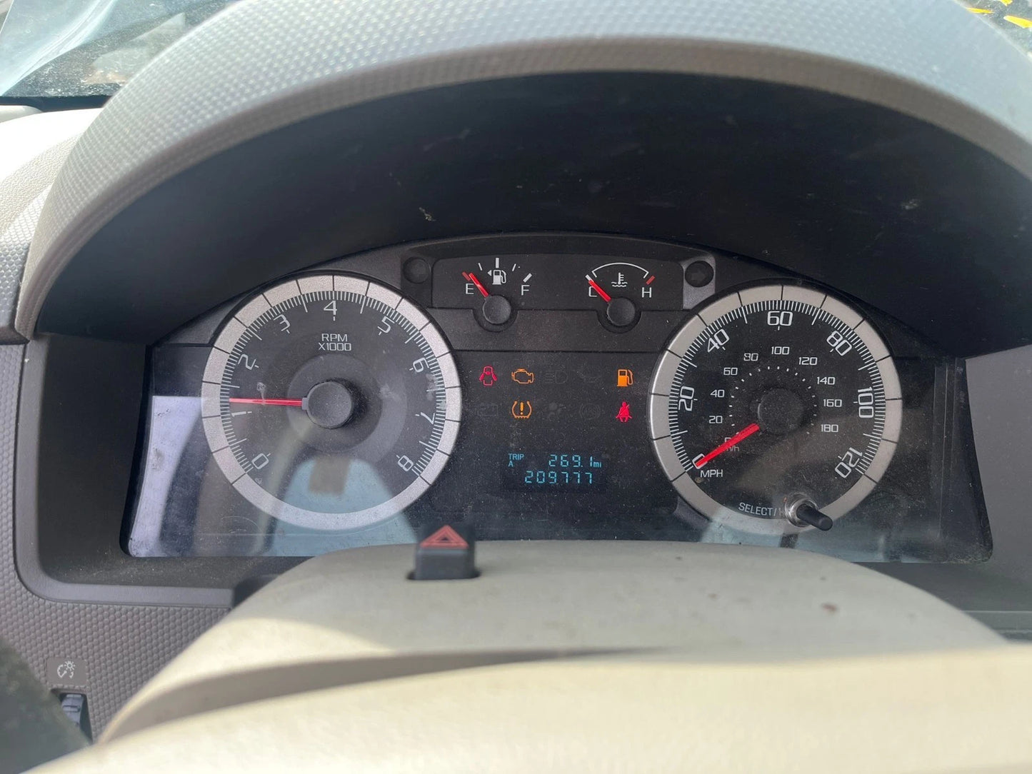 2009 FORD ESCAPE SPEEDOMETER INSTRUMENT CLUSTER 209K MILES OEM