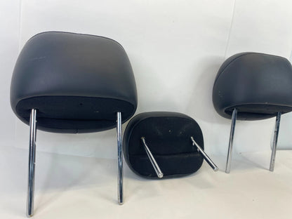 2013 13 DODGE DART REAR BACK SEAT HEADREST HEAD REST LH RH SET OF 3 LEATHER OEM