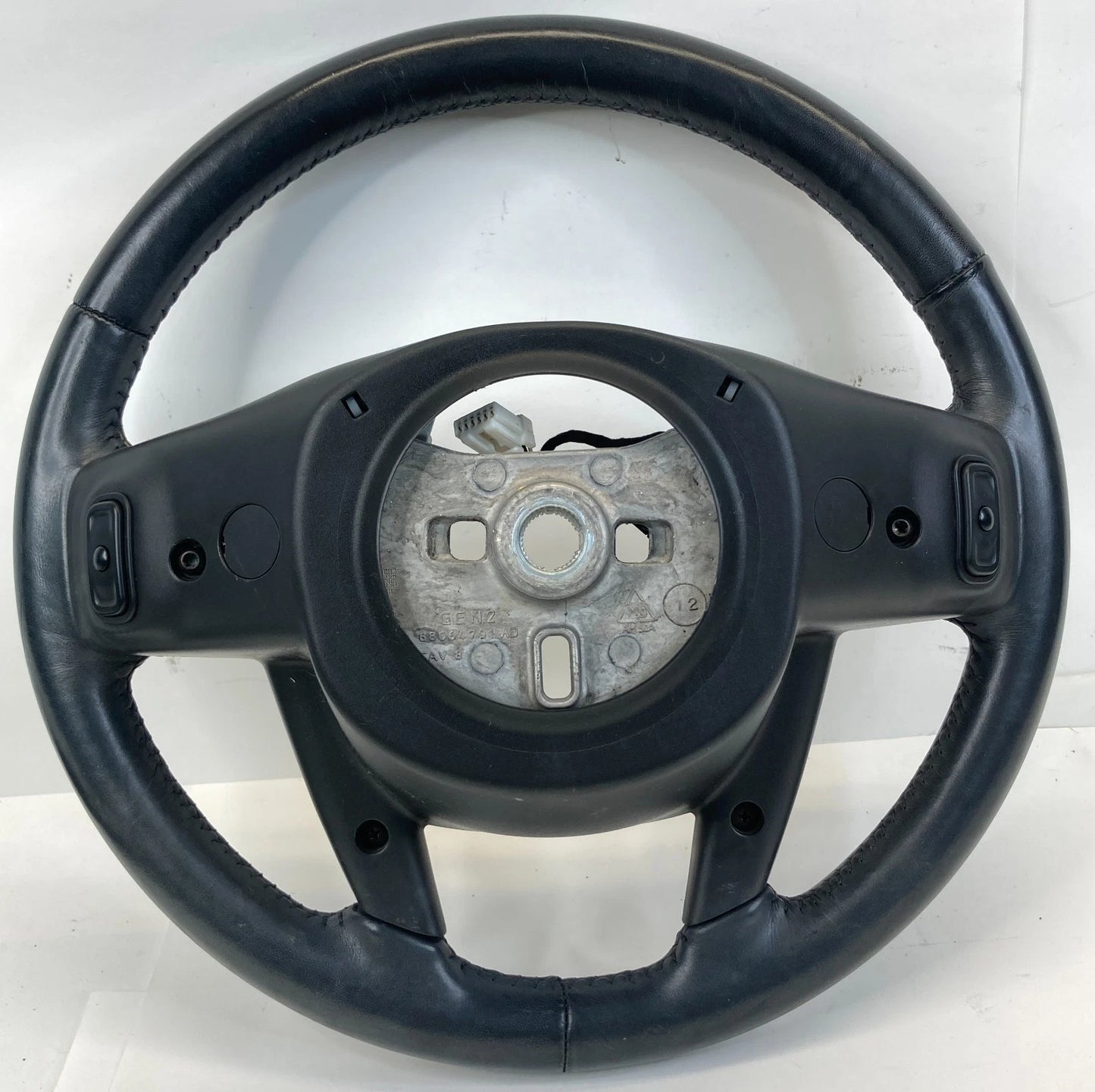 2011-2014 CHRYSLER 200 STEERING WHEEL W/CRUISE & RADIO CONTROL 1TQ87DX9AE OEM