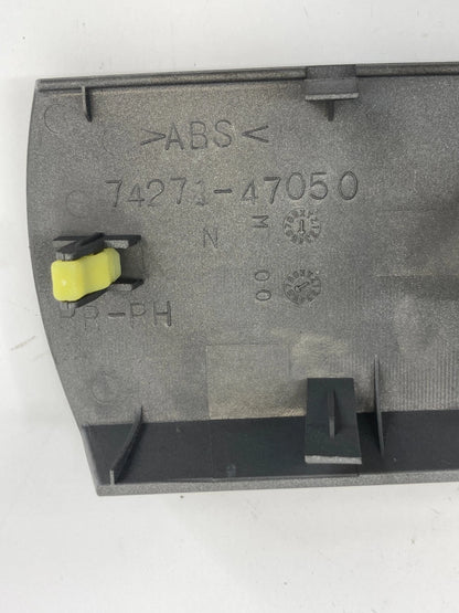 2004-2009 TOYOTA PRIUS REAR RIGHT DOOR WINDOW CONTROL SWITCH BEZEL 74271-47050