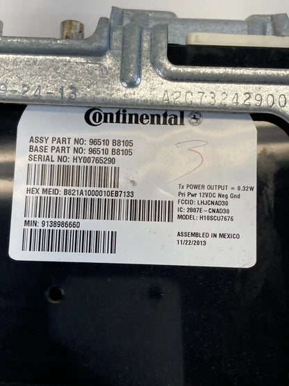 2013-2016 HYUNDAI SANTA FE INFO GPS TELEMATICS MODULE UNIT 96510B8105 OEM