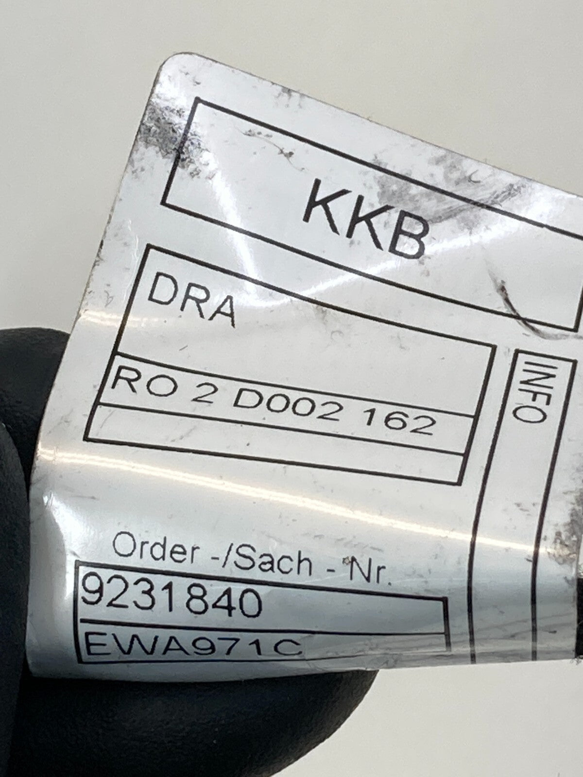 07-15 Mini Cooper 1.6L Left Driver Side Door Wiring Wire Harness Cable 9231840