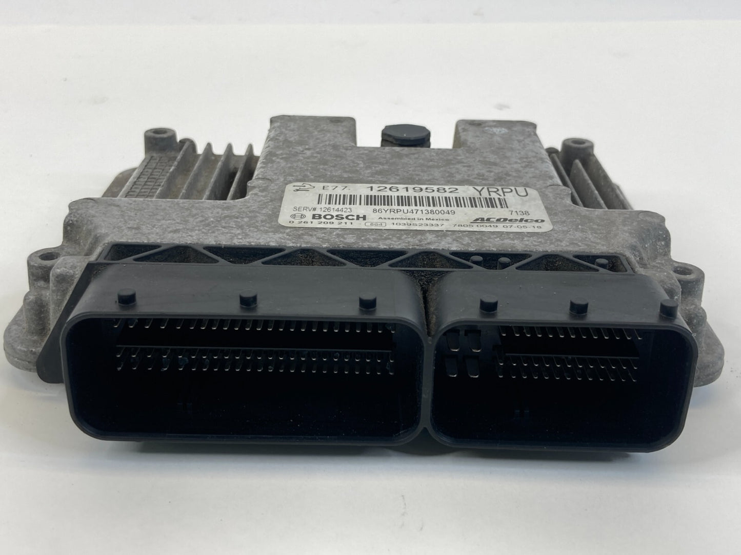 2008 2009 Cadillac SRX 3.6L V6 Engine Computer Control Module ECM ECU 12614423