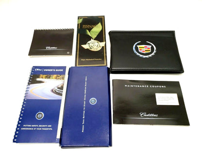 2001 01 CADILLAC SEVILLE OWNERS MANUAL BOOKS SET ONSTAR GUIDE & SUPPLEMENTS OEM