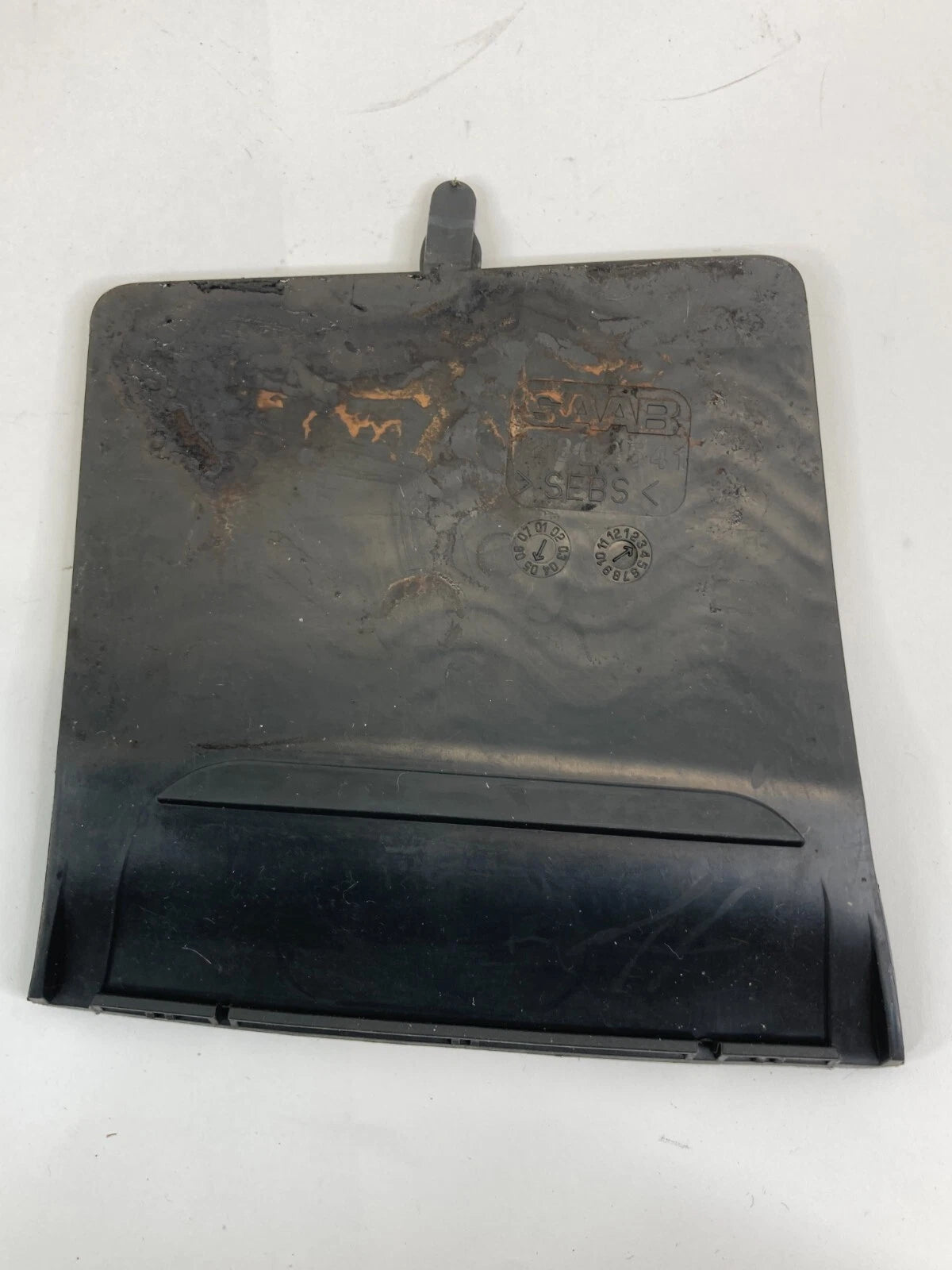 2003-2011 SAAB 9-3 SEDAN DASH CONSOLE ASH TRAY MAT RUBBER INSERT LINER 12802541