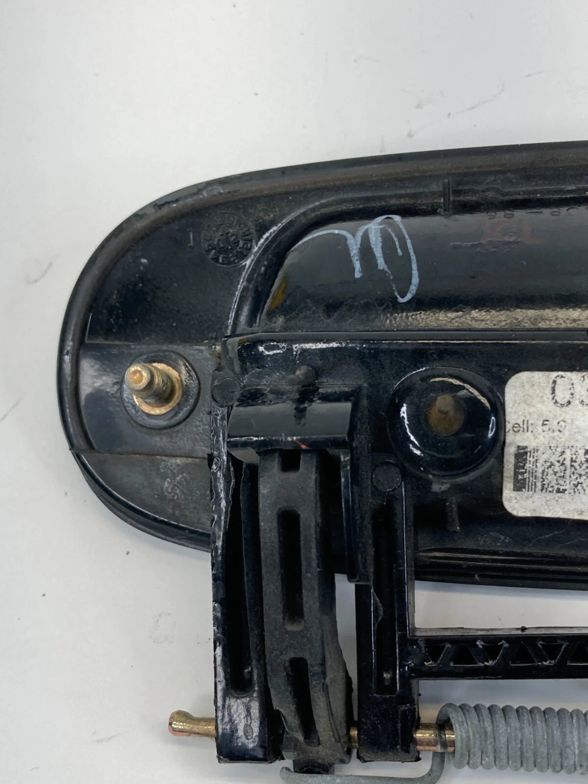 2003-2007 CADILLAC CTS REAR LEFT SIDE EXTERIOR DOOR HANDLE ASSEMBLY 25749507 OEM