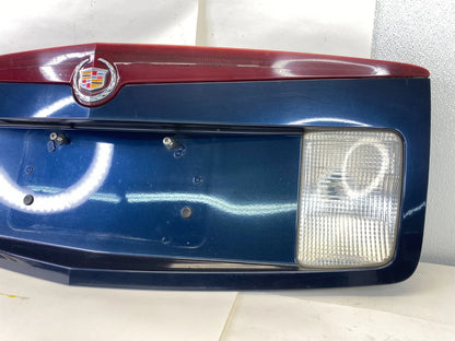 2003-2007 CADILLAC CTS TRUNK PANEL LID TAIL PLATE BEZEL W/ THIRD BRAKE LIGHT OEM