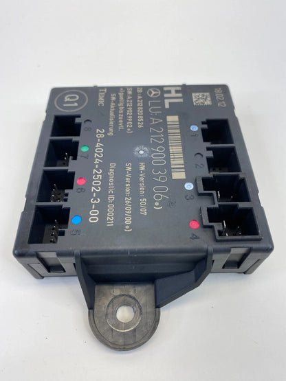 2006-2016 MERCEDES E350 REAR LEFT DOOR CONTROL MODULE UNIT A2129003906 OEM