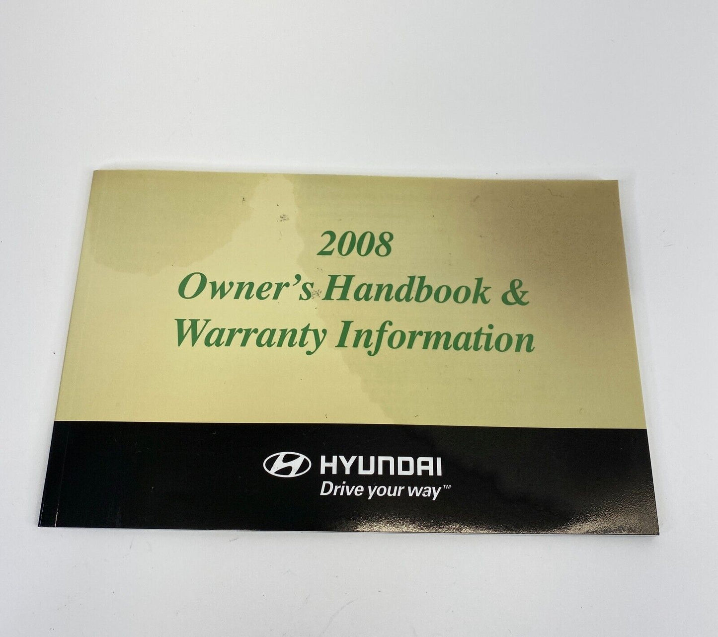 2008 Hyundai Santa Fe Owners Owner's Guide Manual Book Information Set W/ Case