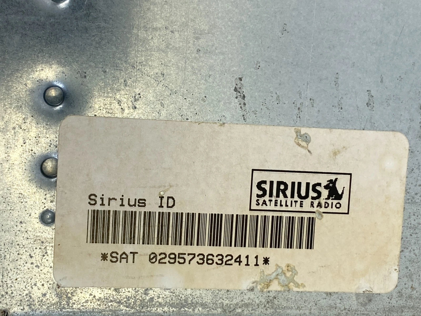 2008 2009 FORD ESCAPE SIRIUS SATELLITE RADIO AUDIO CONTROL MODULE 8S4T-18C963-AH