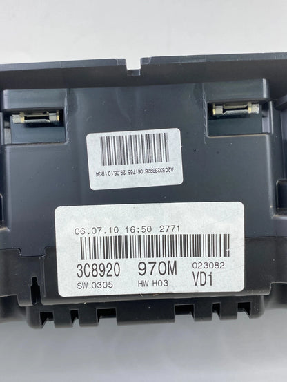2010 2011 VOLKSWAGEN CC DASH CLUSTER SPEEDOMETER GAUGES 3C8-920-970-M 133K