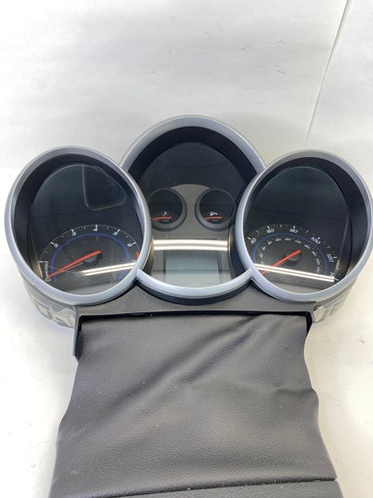 13-16 CHEVY CRUZE SPEEDOMETER INSTRUMENT CLUSTER GAUGE COLUMN COVER 95129378 OEM
