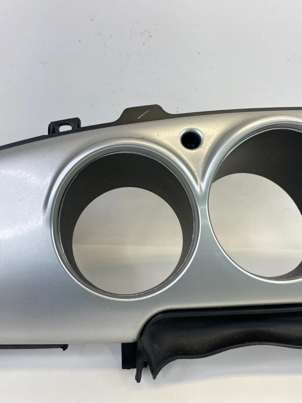 2001-2005 CHRYSLER PT CRUISER DASH SPEEDOMETER CLUSTER BEZEL SILVER 0SD34TRMA
