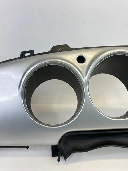 2001-2005 CHRYSLER PT CRUISER DASH SPEEDOMETER CLUSTER BEZEL SILVER 0SD34TRMA
