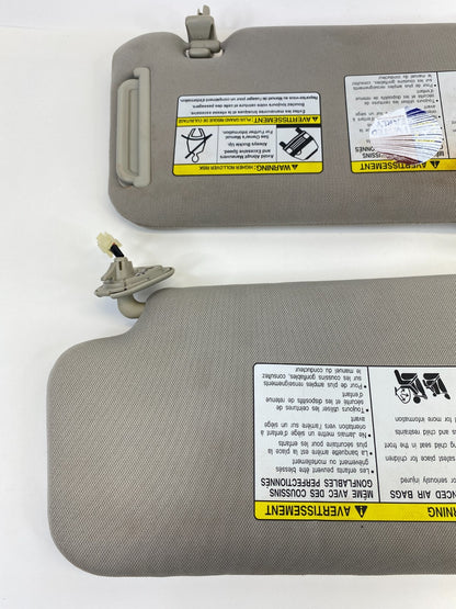 2009-2014 Nissan Murano Sunvisor Left & Right Sun Visor Shade Pair Set OEM