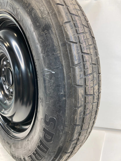 2010-2020 NISSAN ROGUE WHEEL SPARE TIRE COMPACT DONUT RIM T155/90D16 110M OEM