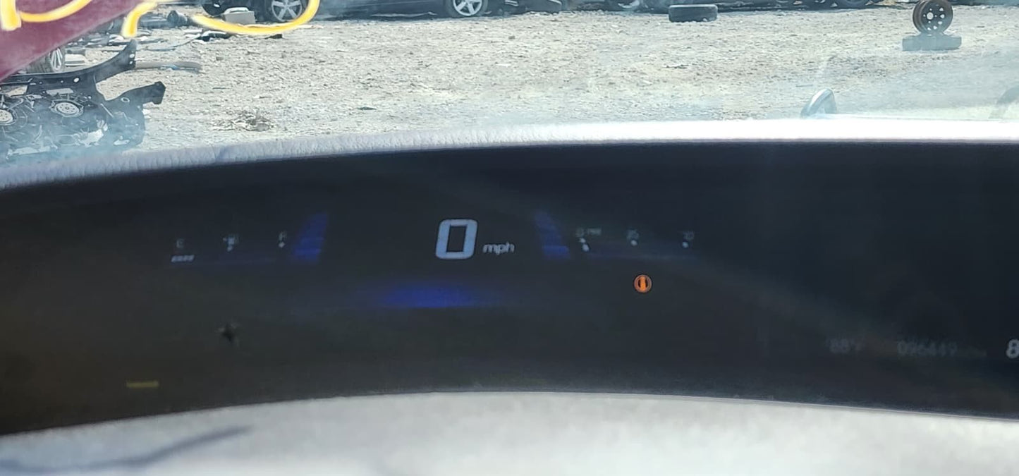 13-15 Honda Civic Dash Upper Instrument Cluster Speedometer Gauges 96.449 Miles