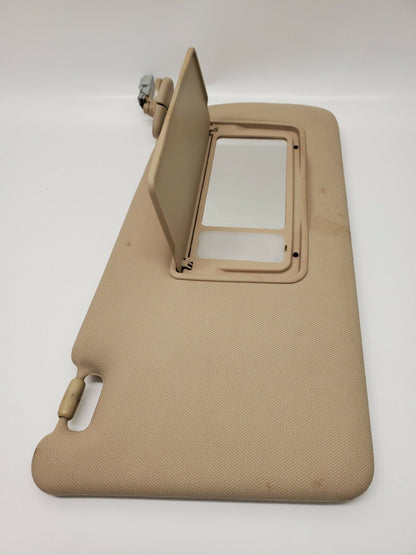 04 05 06 07 08 Acura TSX Passenger Right Sunvisor Sun Visor w/ Illuminated Beige