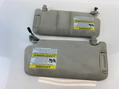 2010-2014 SUBARU LEGACY LEFT & RIGHT SUNVISOR SUN VISOR SHADE SET PAIR ASSY OEM