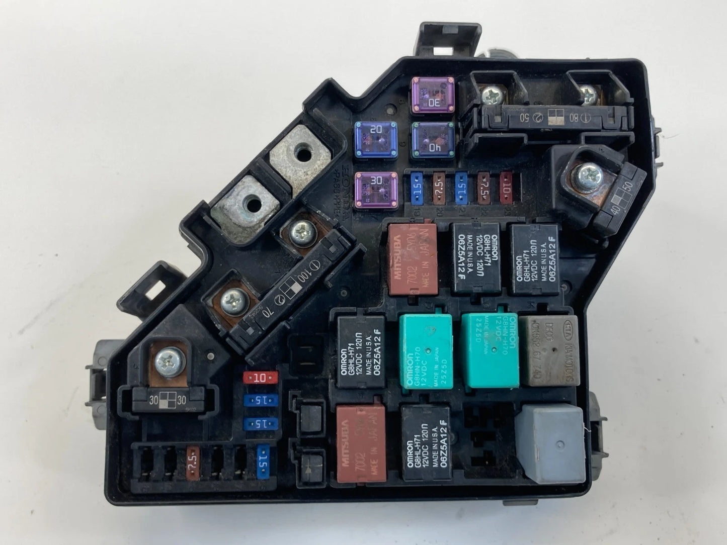 2006 2007 HONDA CIVIC 1.8L UNDER HOOD ENGINE FUSE BOX RELAY ASSEMBLY UNDERHOOD