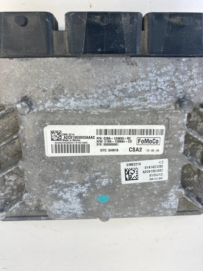 14 15 FORD FIESTA 1.6L AT ENGINE COMPUTER CONTROL MODULE ECM ECU E2BA12A650 OEM