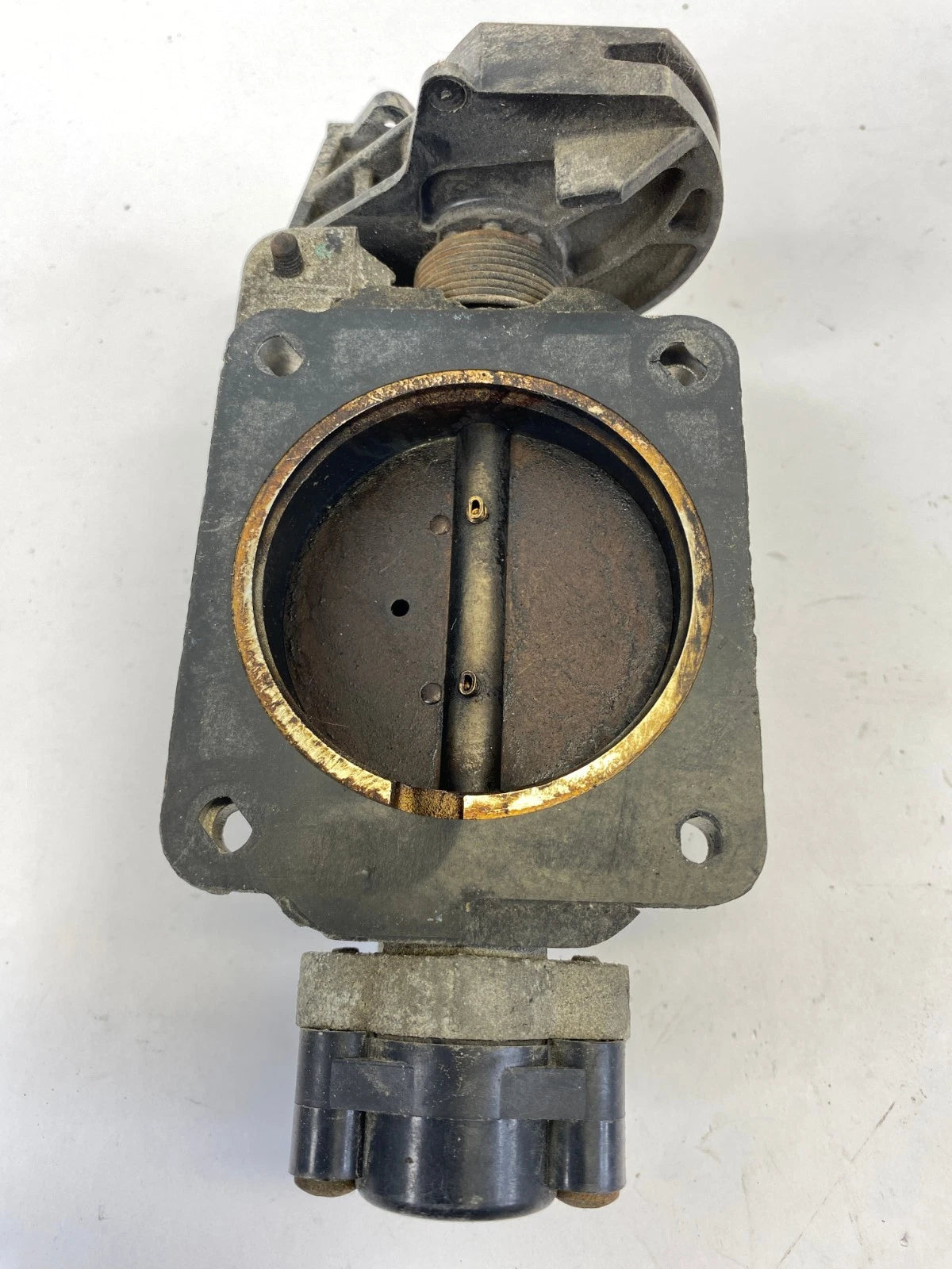 2002 2003 FORD EXPLORER UPPER ENGINE INTAKE THROTTLE BODY OEM FACTORY F4SF-9B989