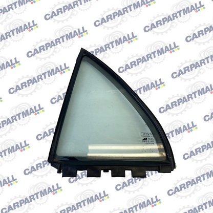 03-08 Toyota Corolla Rear Left Back Door Quarter Vent Window Glass 68189-02040