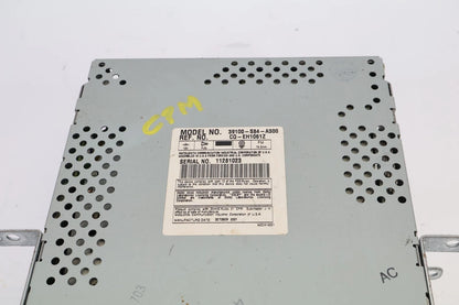 01 02 HONDA ACCORD RADIO AM FM 6 CD CASSETTE PLAYER RECEIVER 39100-S84-A300 OEM