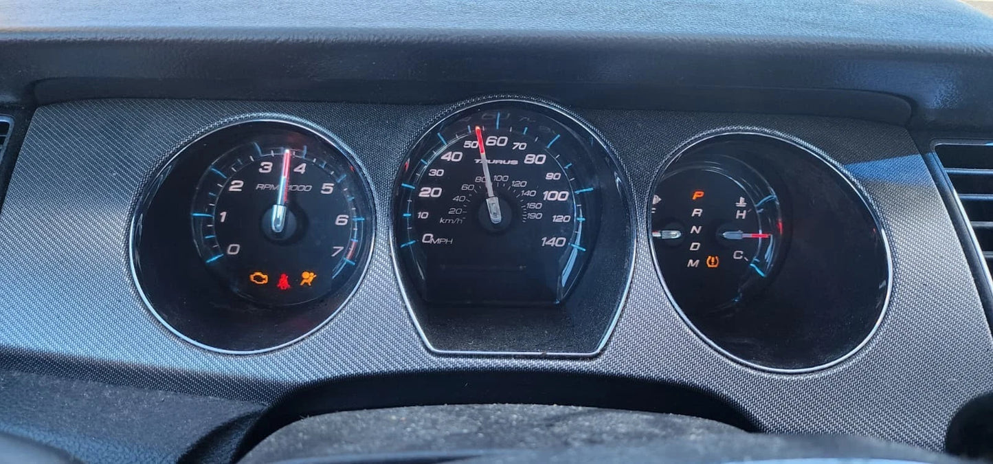 2011 2012 FORD TAURUS DASH INSTRUMENT CLUSTER SPEEDOMETER GAUGES 220K MILES