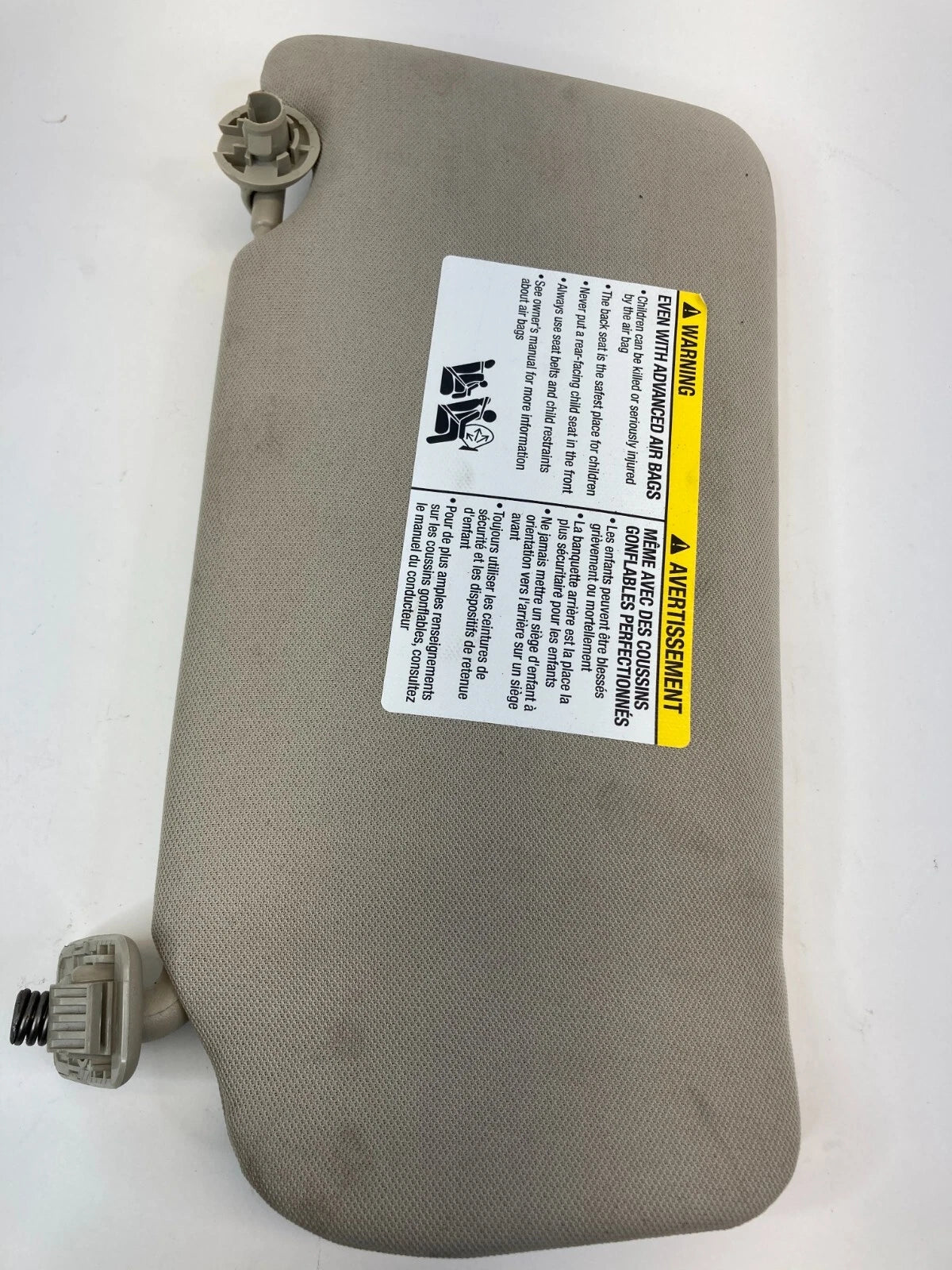 2008 2009 NISSAN ALTIMA RIGHT PASSENGER SIDE SUNVISOR SUN VISOR SHADE W/ MIRROR