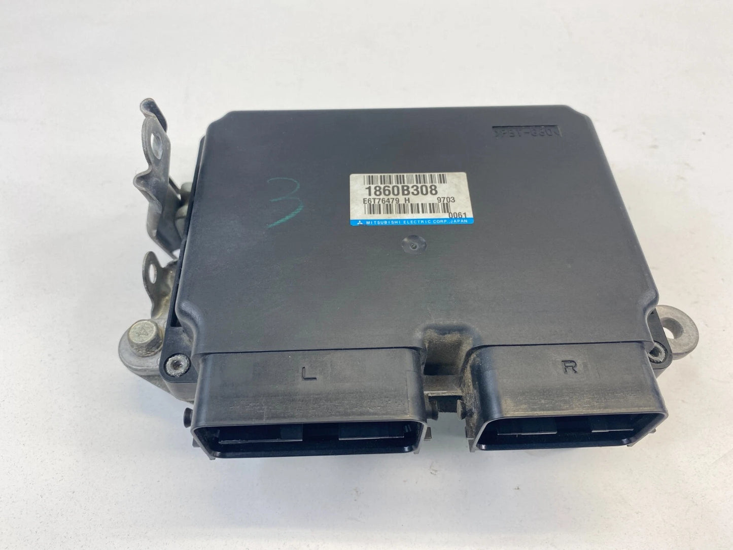 2010 MITSUBISHI LANCER RALLIART 2.0L TURBO AWD SST ENGINE COMPUTER ECM 1860B308