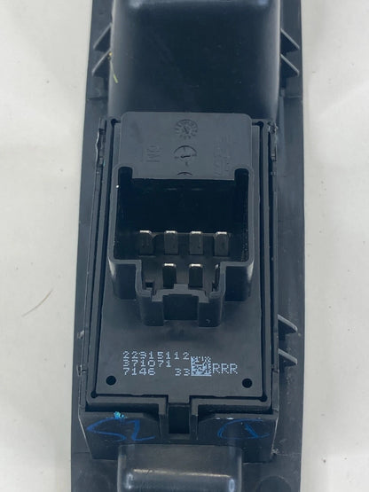 2017-2019 Chevrolet Trax Rear Left Back Window Control Switch 22915112 OEM