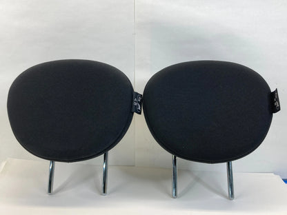 2007-2013 MINI COOPER S REAR LEFT & RIGHT SEAT HEADREST HEAD REST SET OEM
